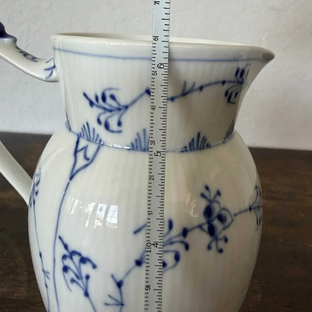Royal Copenhagen Blue Fluted Plain No 450 Milk Jug Pitcher Factory 1st Quality‎